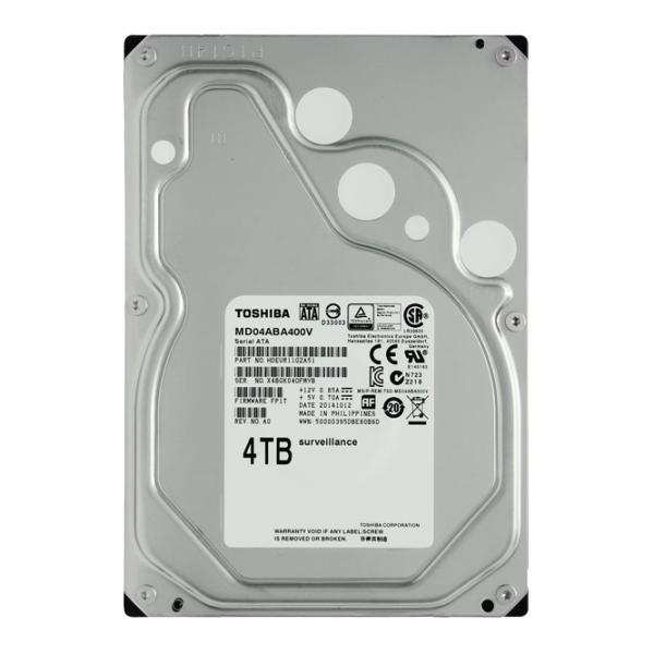 HDD Toshiba  4 TB MD04ABA400V / Silver photo 1