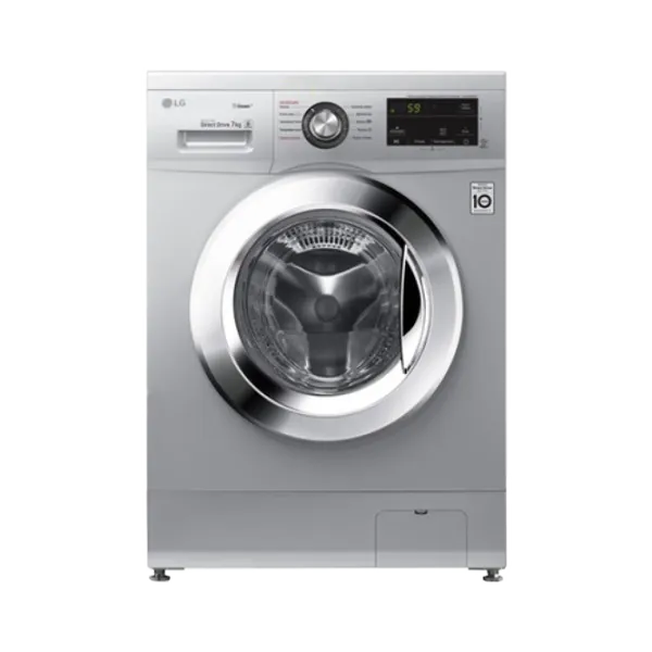 Стиральная машина LG F2J3WS5L Узкая/ 6.5 кг/ Серебристый photo 1
