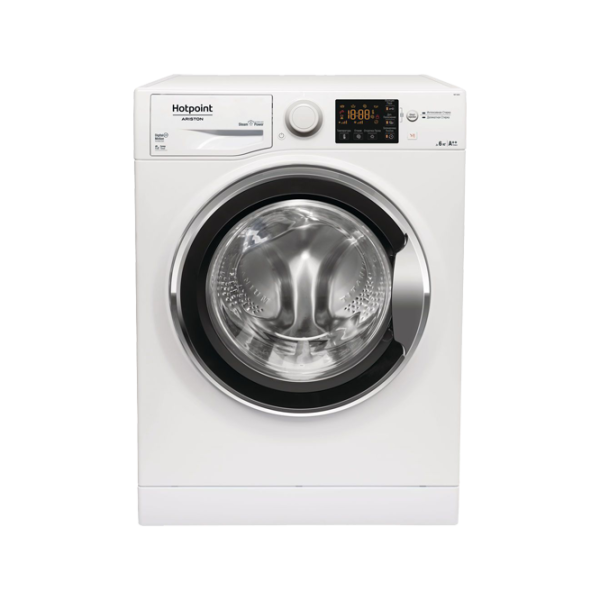 Mașină de spălat Hotpoint-Ariston RST 6229 ST X Full size/ 6 kg/ White photo 1