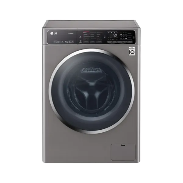 Mașină de spălat cu uscător LG F2H7HG2S Full size/ 7 kg/ Gray photo 1