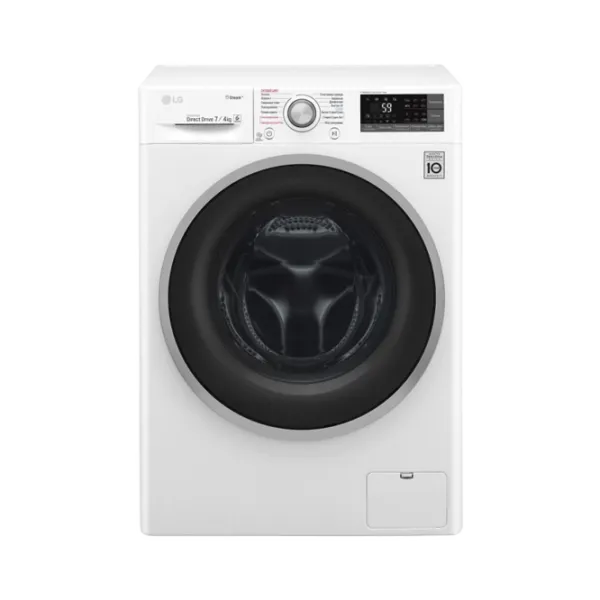 Стиральная машина с сушкой LG F2J7HG1W Полногабаритная/ 7 кг/ Белый photo 1