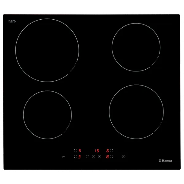 Plită încorporabilă cu inducție Hansa BHI68300 Black photo 1