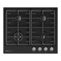 Варочная панель Gorenje G 6 SY2B (GW600) Газовая/ Черный