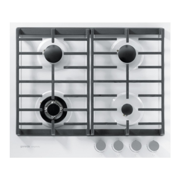 Варочная панель Gorenje G 6 SY2W (GW600) Газовая/ Белый photo 1