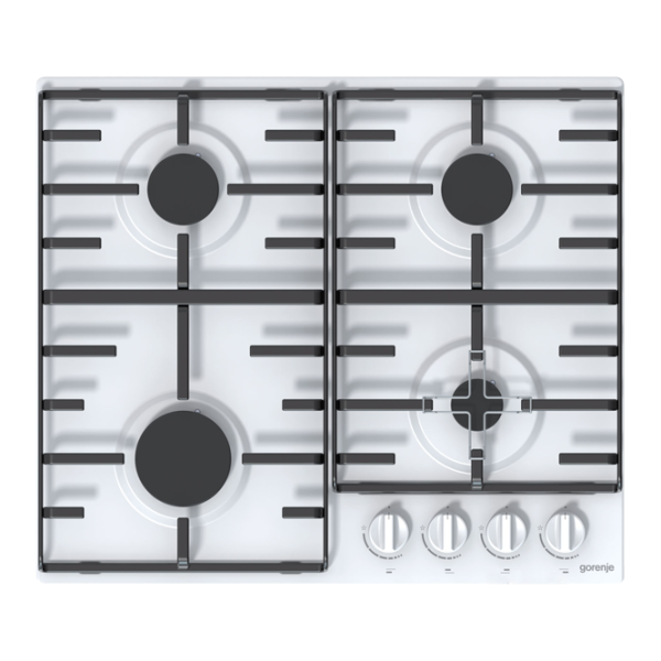 Варочная панель Gorenje G 640 W (BG6CA-G0B) Газовая/ Белый photo 1