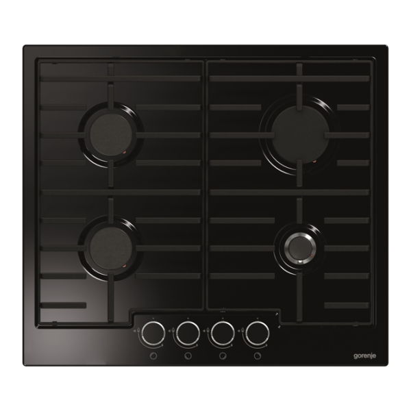 Варочная панель Gorenje G 6N40 IB (PVK42K-1V) Газовая/ Черный photo 1