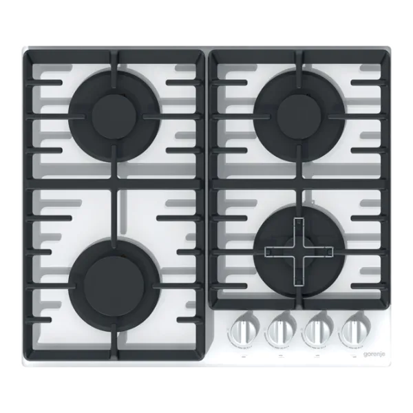 Plită încorporabilă pe gaz Gorenje GT 641 W (BG6BA-G0B) White photo 1