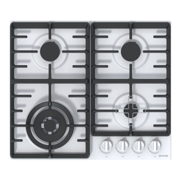 Варочная панель Gorenje GW 641 W (BG6AC-G0B) Газовая/ Белый photo 1