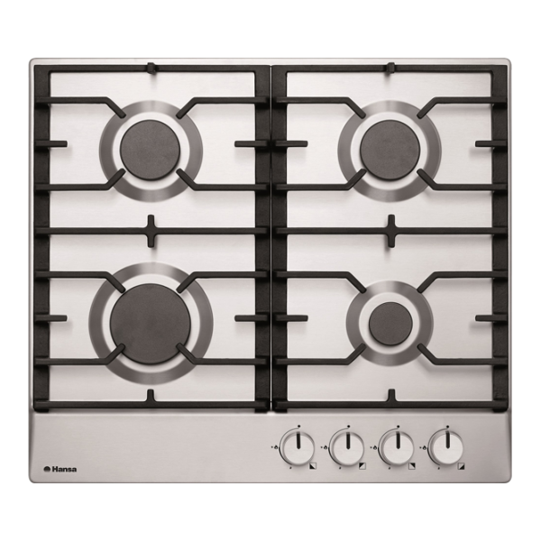 Plită Hansa BHGI61039 Gaz/ Inox Silver photo 1