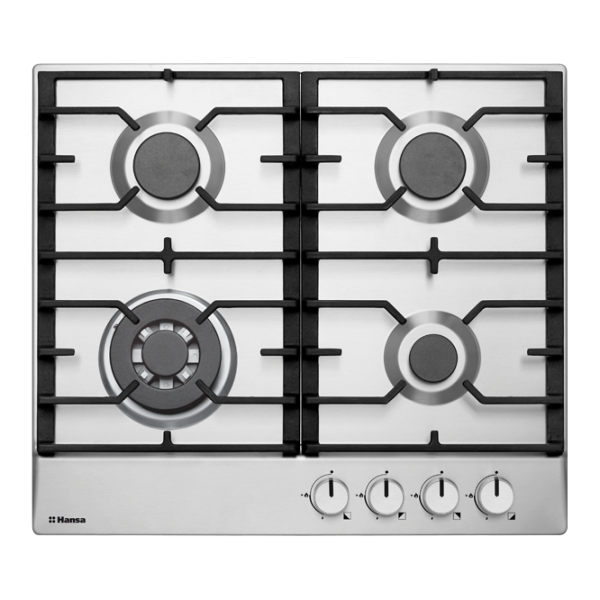Plită Hansa BHGI61139 Gaz/ Inox Silver photo 1