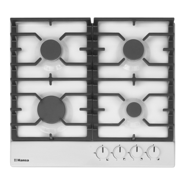Plită încorporabilă pe gaz Hansa BHGW63030 White photo 1