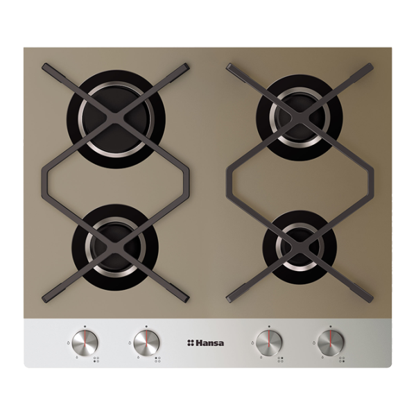 Газовая варочная панель Hansa BHKB630500 Бежевый photo 1