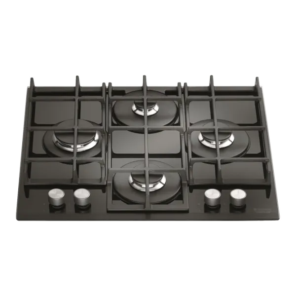 Plită Ariston TQG 641 HA (DS) Gaz/ Black photo 1
