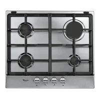 Варочная панель Whirlpool AKR 361/IX Газовая/ Нержавеющая сталь Серебристый