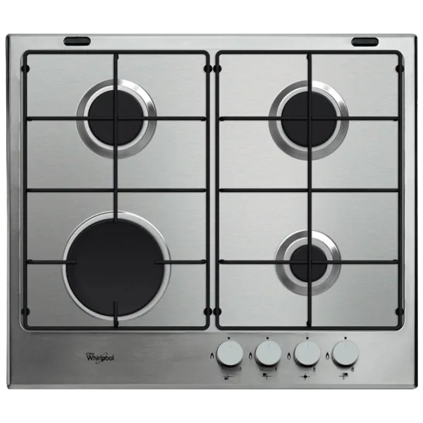 Plită încorporabilă pe gaz Whirlpool GMA 6411/ IX Silver photo 1