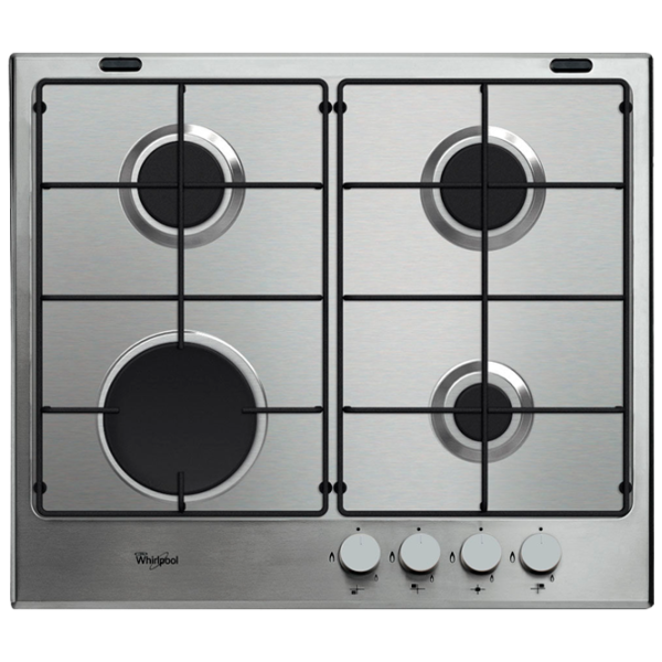 Plită încorporabilă pe gaz Whirlpool GMA 6411/ IX Silver photo 1