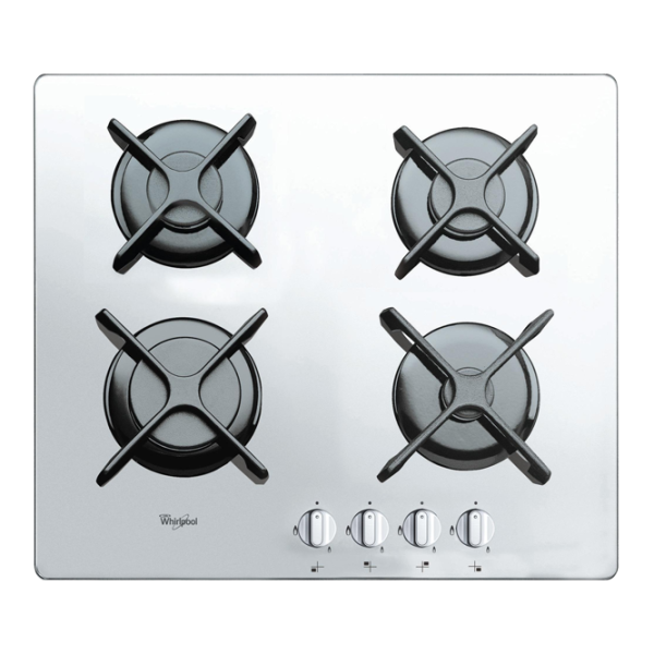 Plită Whirlpool GOR 6414/WH Gaz/ White photo 1