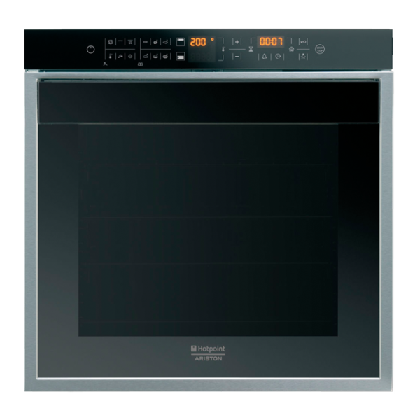 Духовка Hotpoint-Ariston OK1037ELD 0 X/HA Встраиваемая/ 2600 Вт/ Черный photo 1