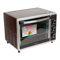 Электрическая печь Maxwell MW 1851 1600 Вт/ 30 л/ Inox Черный