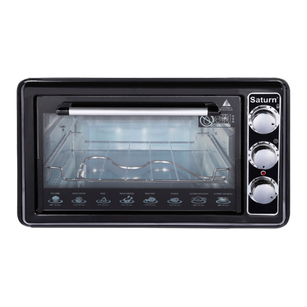 Cuptor electric Saturn ST-EC1076 1200 W/ 36 l/ Black photo 1
