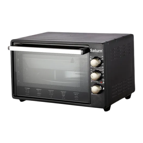 Электрическая печь Saturn ST-EC1080 1500 Вт/ 33 л/ Черный photo 1