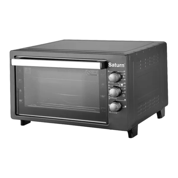 Электрическая печь Saturn ST-EC1089 1500 Вт/ 36 л/ Серый photo 1