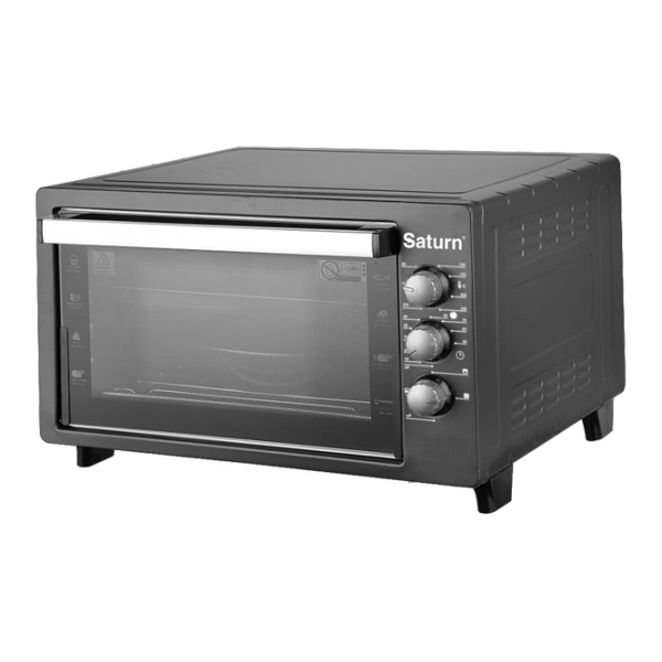 Электрическая печь Saturn ST-EC1089 1500 Вт/ 36 л/ Серый photo 1