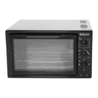 Электрическая печь Saturn ST-EC3801 45 л / 1500 Вт / Черный