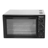 Электрическая печь Saturn ST-EC3804 1500 Вт/ 42 л/ Черный