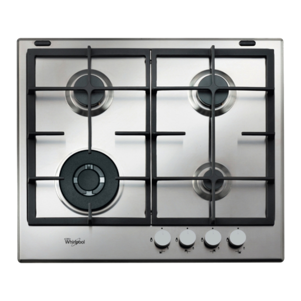 Plită Whirlpool AKA 6422 IX Gaz/ Inox Silver photo 1 Plită Whirlpool AKA 6422 IX Gaz/ Inox Silver photo 1