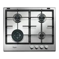 Plită Whirlpool AKA 6422 IX Gaz/ Inox Silver
