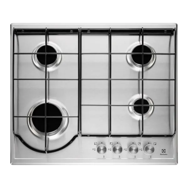 Plită Electrolux EGH6242BOX Gaz/ Inox Silver photo 1