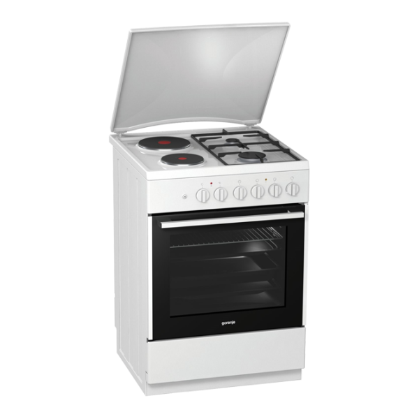 Aragaz Gorenje K 613 E02WKA (K31A1-244VM) Combinată/ White photo 1