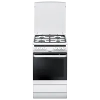 Плита Hansa FCMW58020 Газовая/ Белый/ Черный