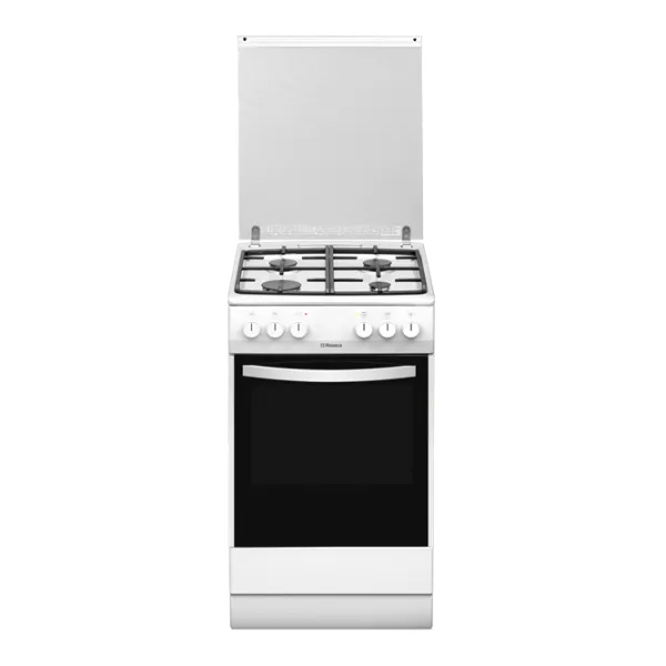 Aragaz Hansa FCMW58097 Combinată/ White photo 1