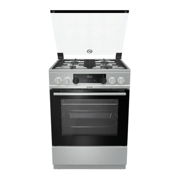 Aragaz Gorenje K 634 XF (RM6A3E-FPG4B) Combinată/ Inox Silver photo 1 Aragaz Gorenje K 634 XF (RM6A3E-FPG4B) Combinată/ Inox Silver photo 1