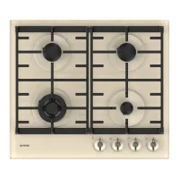 Plită Gorenje GTW 6INI Gaz/ Ivory Beige