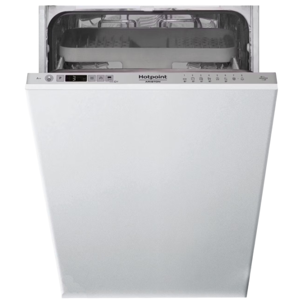 Посудомоечная машина Hotpoint-Ariston HSIC 3T127 C Узкая / Серый photo 1