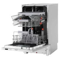 Mașină de spălat vase Hotpoint-Ariston HSIC 3T127 C Îngustă / Gray photo 5