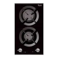 Варочная панель Whirlpool AKT 352 IX Газовая/ Черный
