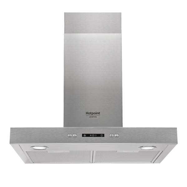 Кухонная вытяжка Hotpoint-Ariston HHBS 6.7F LL X Настенный/ Серебристый photo 1
