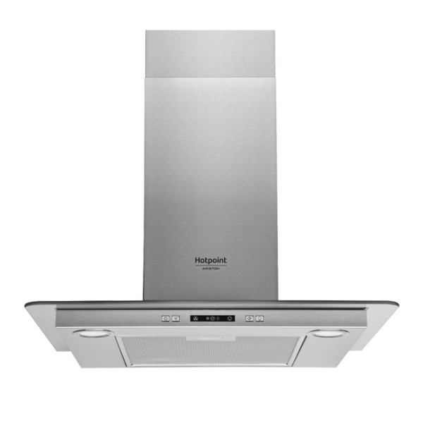 Hotă Hotpoint-Ariston HHF 6.7F LL X Pe perete/ Silver photo 1
