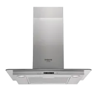 Кухонная вытяжка Hotpoint-Ariston HHF 6.7F LL X Настенный/ Серебристый