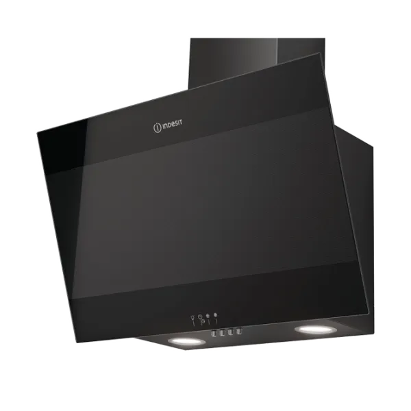 Hotă Indesit IHVP 6.6 LM K Pe perete/ Black photo 1