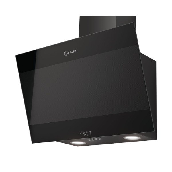 Hotă Indesit IHVP 6.6 LM K Pe perete/ Black photo 1