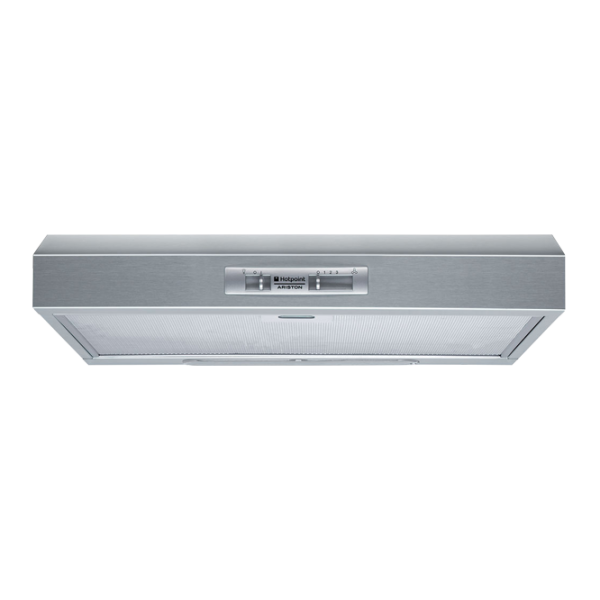 Hotă Hotpoint-Ariston HSLMO 66 AS X Pe perete/ Silver photo 1