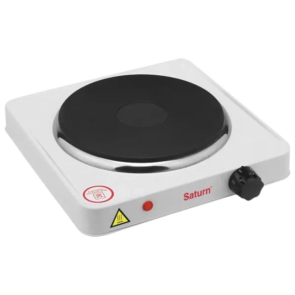 Plită de masă Saturn ST-EC0180 Electrică/ White photo 1