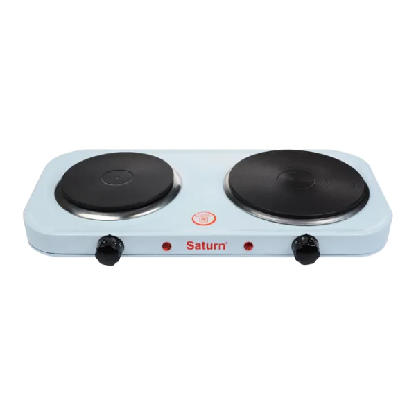 Настольная плита Saturn ST-EC0181  Электрическая/ Белый photo 1