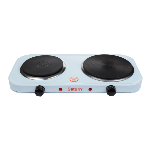 Настольная плита Saturn ST-EC0181  Электрическая/ Белый photo 1