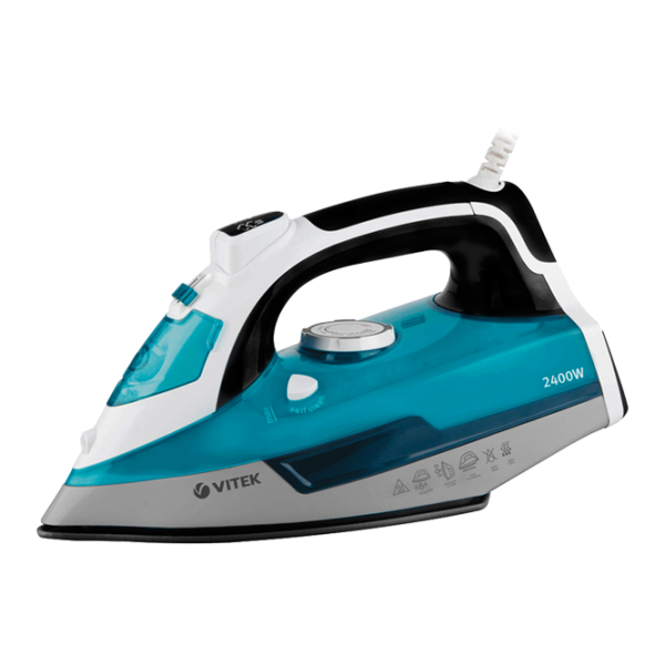 Утюг Vitek VT-1266 Классический/ 2400 Вт/ Синий photo 1